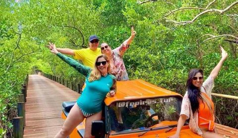 Buggy em Jeri na ponte