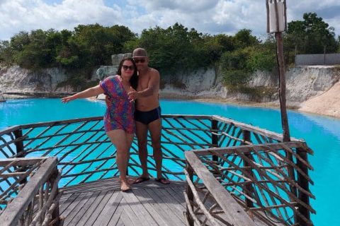 Casal no Passeio Leste de Jeri